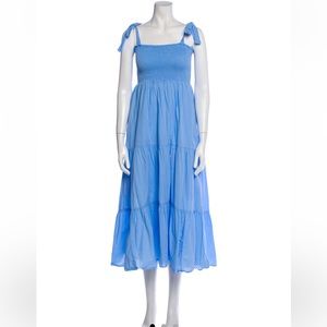 Xirena Square Neck Long Dress, Small